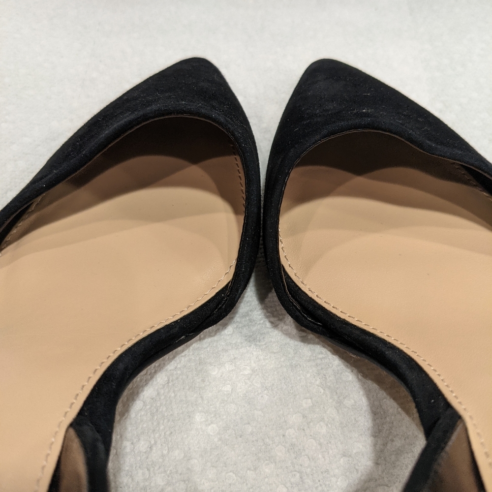 Vince Camuto Suede Kitten Heel Slingback Pumps - Gem